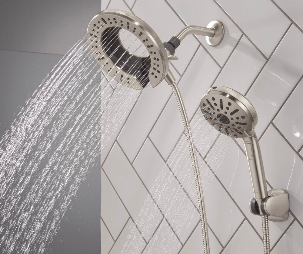 Delta In2ition Two-in-one Shower with Secondary mount Brushed Nickel